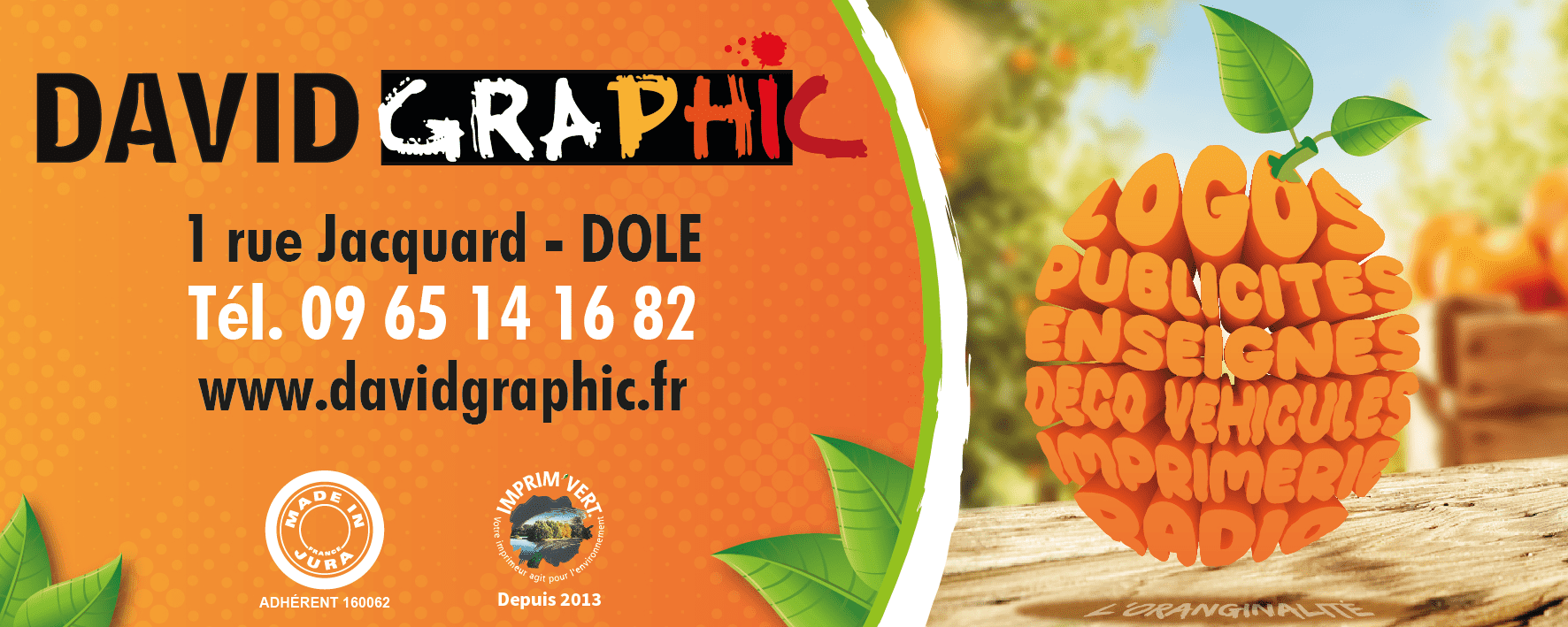 PUB DAVID GRAPHIC 15 6cm 1