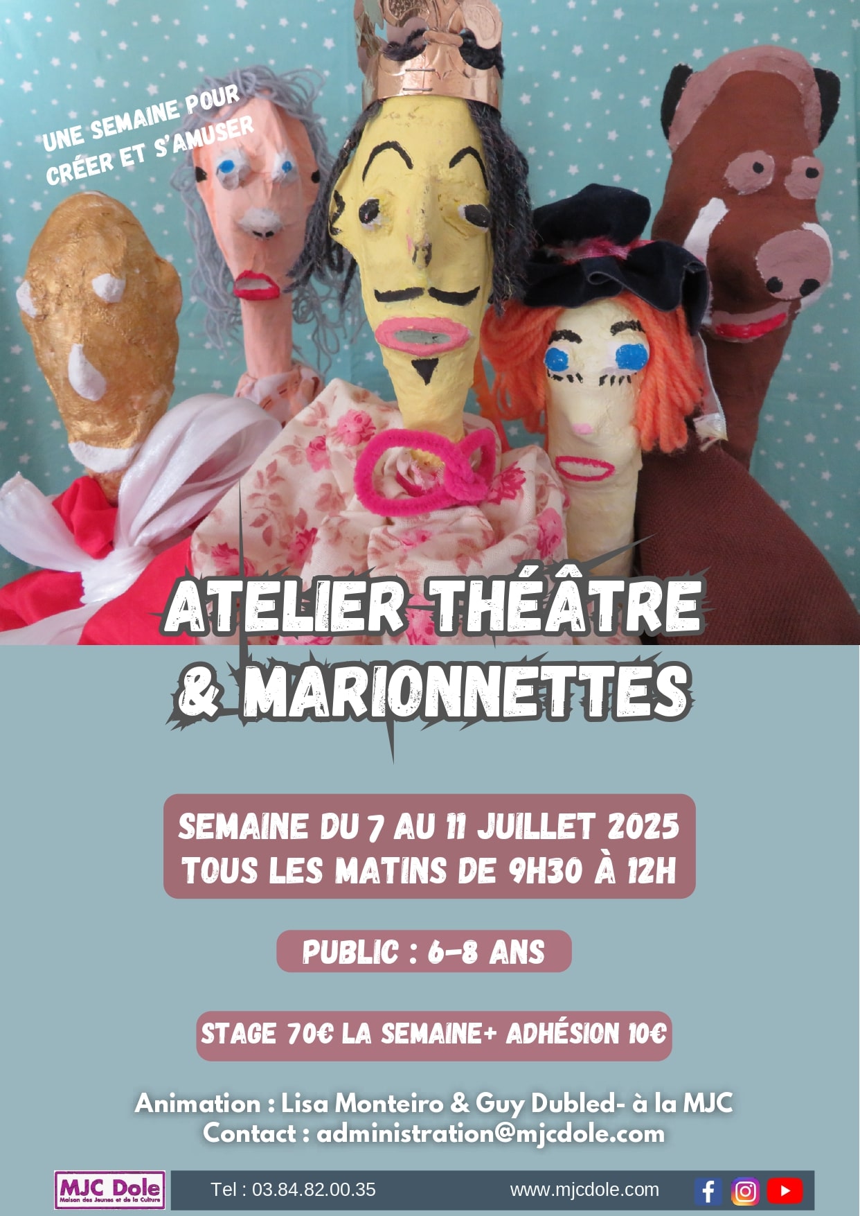 2025 06 06 SemaineTheatre marionnettes 6 8 ans 7 11juillet min