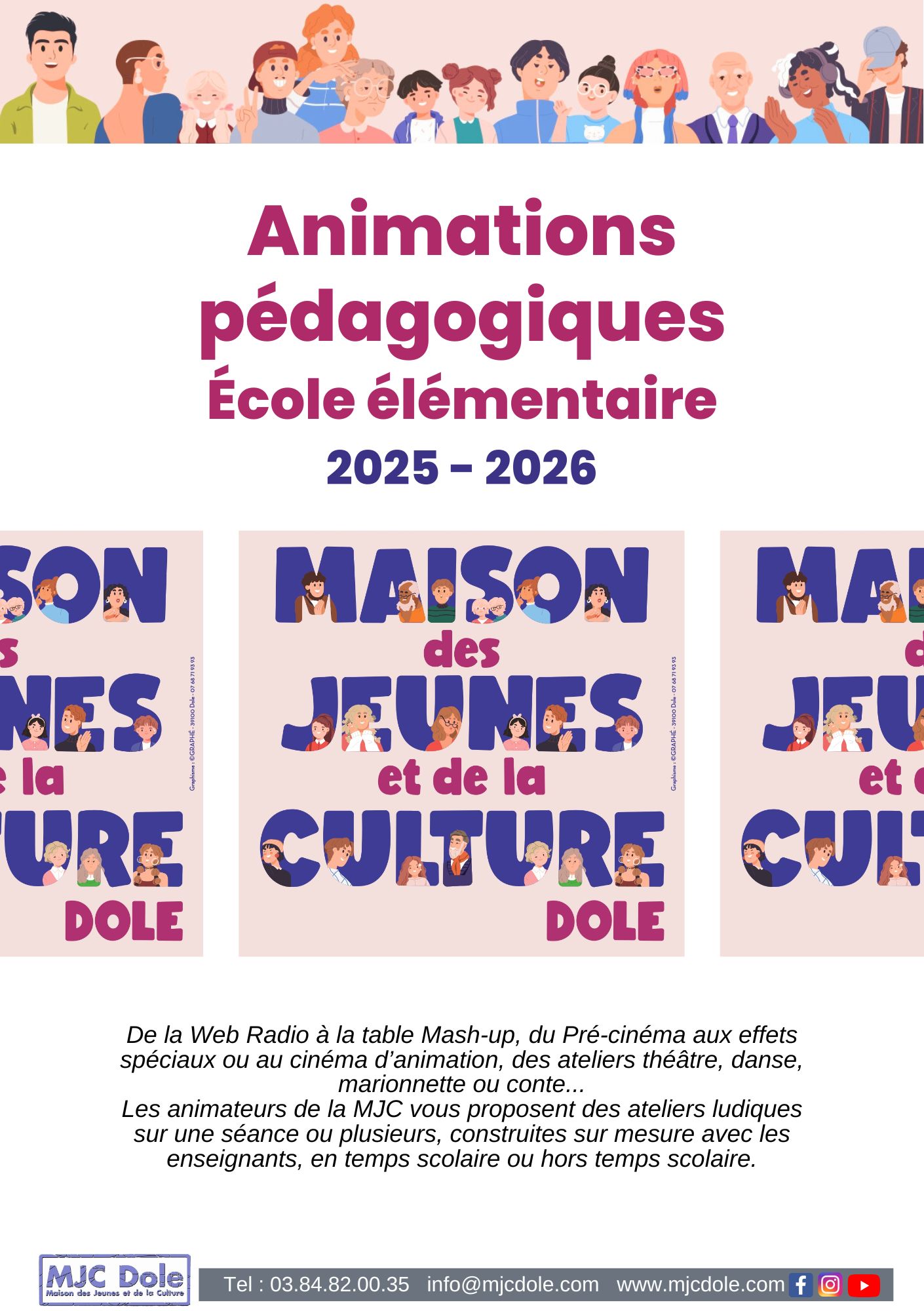 2025 06 19 Animations pédagogiques cycles 1 et 2 de la MJC de DOLE 25 26 format A5 1