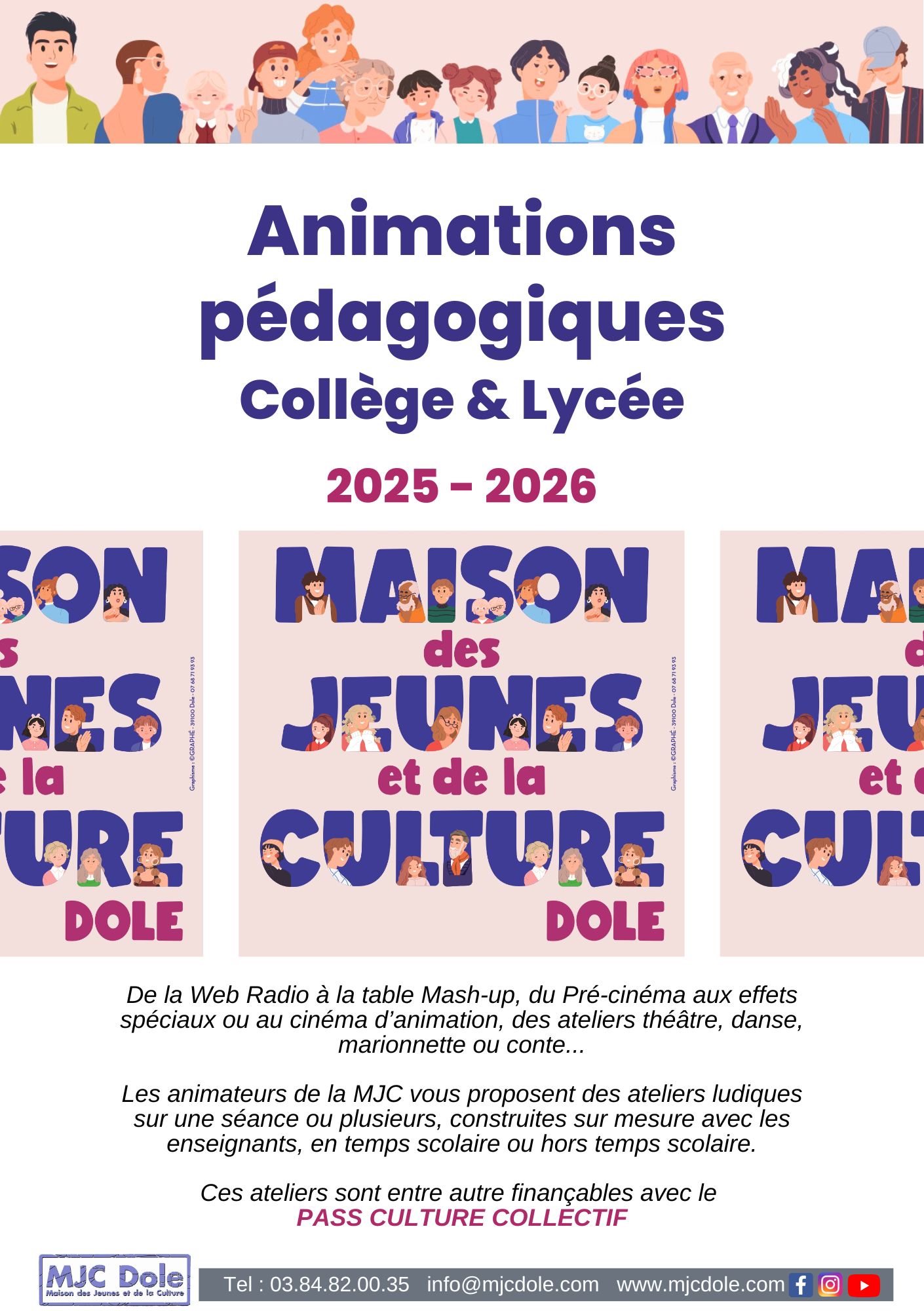 2025 06 19 Animations pédagogiques cycles 3 et 4 de la MJC de DOLE 25 26 format A5 1