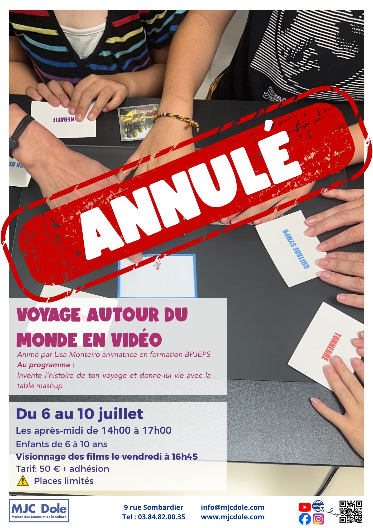 2026 04 30 affiche stage juillet LISA