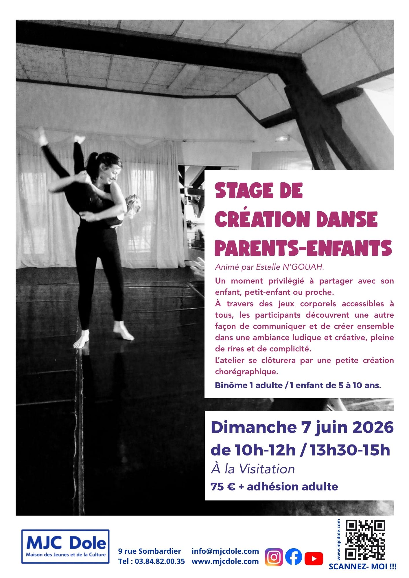 2026 06 07 STAGE DE CRÉATION DANSE PARENTS ENFANTS