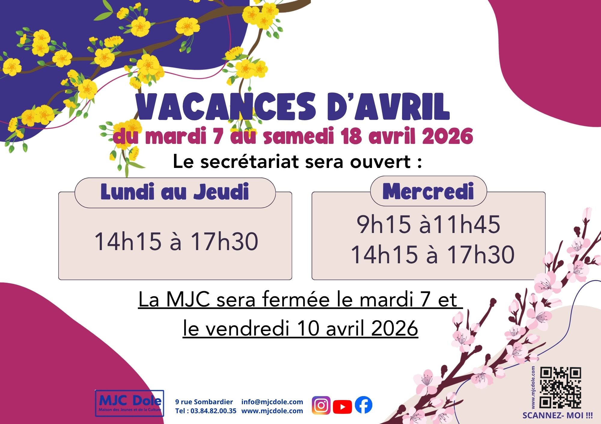 2026 02 10 horaires